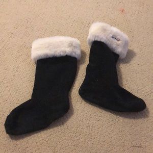 Boot socks for hunter rain boots